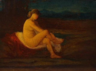 A Bather - Robert Loftin Newman — artwork view