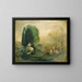 L'alouette - Robert Loftin Newman — framed artwork on a wall