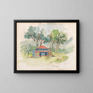 Vailima - Robert Louis Stevenson — framed artwork on a wall
