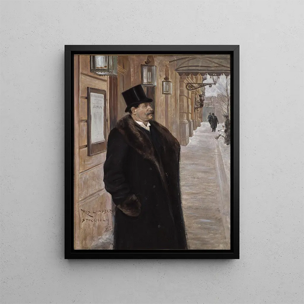 Gustav Fredrikson 1832–1921 - Robert Lundberg — framed artwork on a wall