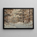 Winter Pine Painting - Robert Melvin Decker — framed artwork on a wall