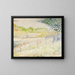 Untitled Painting - Robert Mortier — framed artwork on a wall