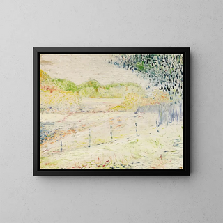 Untitled Painting - Robert Mortier — framed artwork on a wall