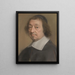 Portrait painting of Monseigneur Louis Doni d'Attichy, Bishop of Riez then of Autun - Robert Nanteuil — framed artwork on a wall