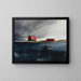 Storm Imminent - Robert P. Archer — framed artwork on a wall