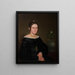 Lucy Scollay Brick Mme Alfred H. Brick - Robert Peckham — framed artwork on a wall