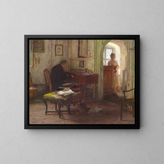 Music Relaxation - Robert Poetzelberger — framed artwork on a wall