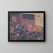 Silence avec toutes les nuisances routières - Robert Polhill Bevan — framed artwork on a wall
