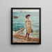 At the seaside - Robert Ponsonby Staples — framed artwork on a wall