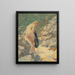 La Baigneuse - Robert Reid — framed artwork on a wall