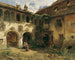 Cour de la Frstenburg à Burgeis - Robert Russ — artwork view