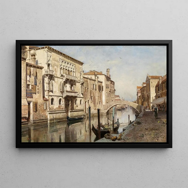 Palais du Chameau - Robert Russ — framed artwork on a wall