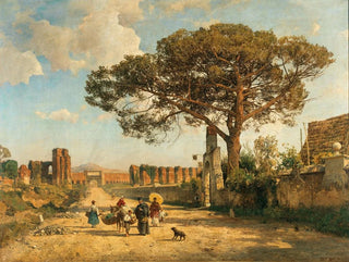 Porta Furba on the Frascati Road to Rome - Robert Russ — artwork view