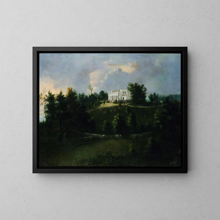 Mont Healthy, Ohio - Robert S. Duncanson — framed artwork on a wall