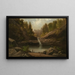 Mountain Basin Painting - Robert S. Duncanson — framed artwork on a wall
