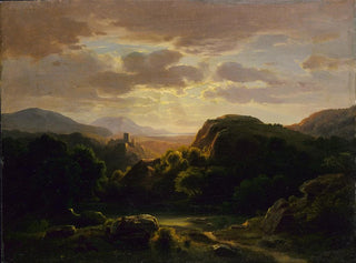 Souvenirs d'une scène près d'Auerbach - Robert S. Duncanson — artwork view