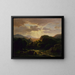 Souvenirs d'une scène près d'Auerbach - Robert S. Duncanson — framed artwork on a wall