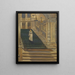 Staircase of the Hofoper lodge - Robert Schiff — framed artwork on a wall