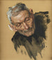 Study of a Man's Head - Robert Seuffert — artwork view