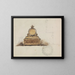 Study for a piece of furniture - Robert Smirke — framed artwork on a wall