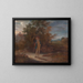 Les Sept Âges de l'Homme: Le Scolaire - Robert Smirke — framed artwork on a wall