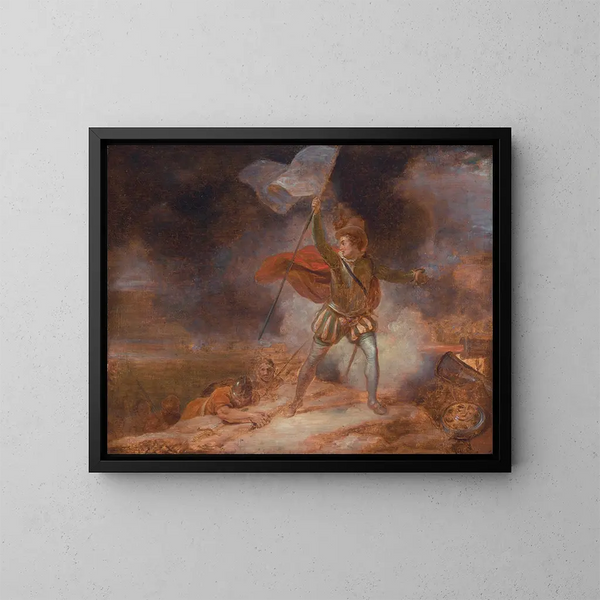 Les Sept Âges de l'Homme - Robert Smirke — framed artwork on a wall