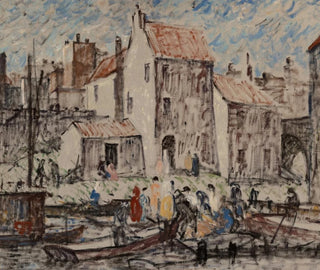 La fête en bateau - Robert Spencer — artwork view