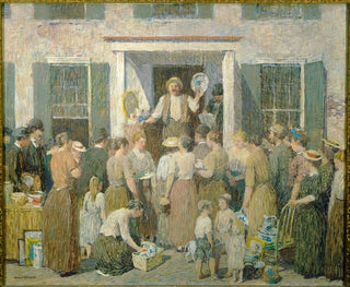 The Auction - Robert Spencer — artwork view