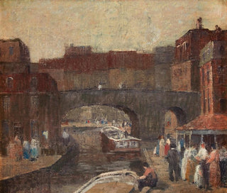 The Old Town - Robert Spencer — artwork view