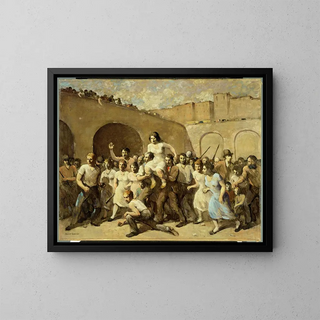 The Seed of Revolution - Robert Spencer — framed artwork on a wall