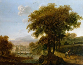 Landscape Painting - Robert Streeter — artwork view