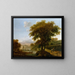 Landscape Painting - Robert Streeter — framed artwork on a wall