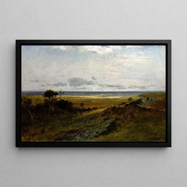 Near the Ocean - Robert Swain Gifford — framed artwork on a wall