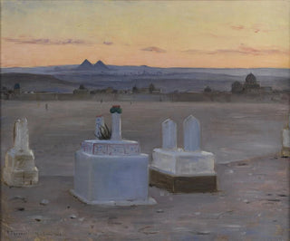 View of Cairo at Twilight - Robert Thegerström — artwork view