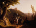 The Duke of Bourbon's arrest at La Riccia during his march to Rome, May 3, 1527 - Robert Walter Weir — artwork view