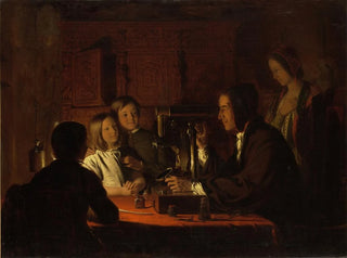 The Microscope - Robert Walter Weir — artwork view