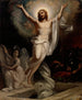 Sketch of the Resurrection of Christ from the altarpiece of the current central church of Pori - Robert Wilhelm Ekman — artwork view