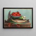 Trout, grouse, tomatoes - Robert Wilkie — framed artwork on a wall
