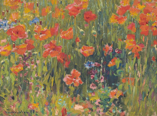 Poppies - Robert William Vonnoh — artwork view