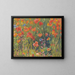 Poppies - Robert William Vonnoh — framed artwork on a wall