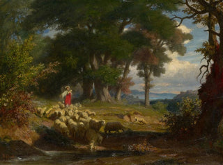 The Good Shepherd - Robert Zünd — artwork view