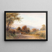Path to Abergavenny from Llanfoist - Roberto Angelo Kittermaster Marshall — framed artwork on a wall