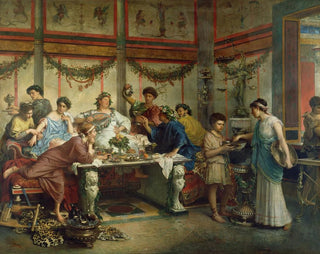 A Roman Feast - Roberto Bompiani — artwork view