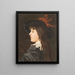 Portrait of a Lady - Roberto Fontana — framed artwork on a wall