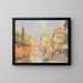 Canal in Venice - Roberto Iras Baldessari — framed artwork on a wall