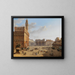 Place de la Signoria Florence - Roberto Roberti — framed artwork on a wall