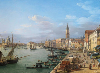 Riva degli Schiavoni, Venice - Roberto Roberti — artwork view