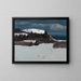 Côte du Maine - Rockwell Kent — framed artwork on a wall
