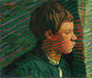 Breton boy profile painting - Roderic O'Conor — artwork view