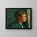 Breton boy profile painting - Roderic O'Conor — framed artwork on a wall